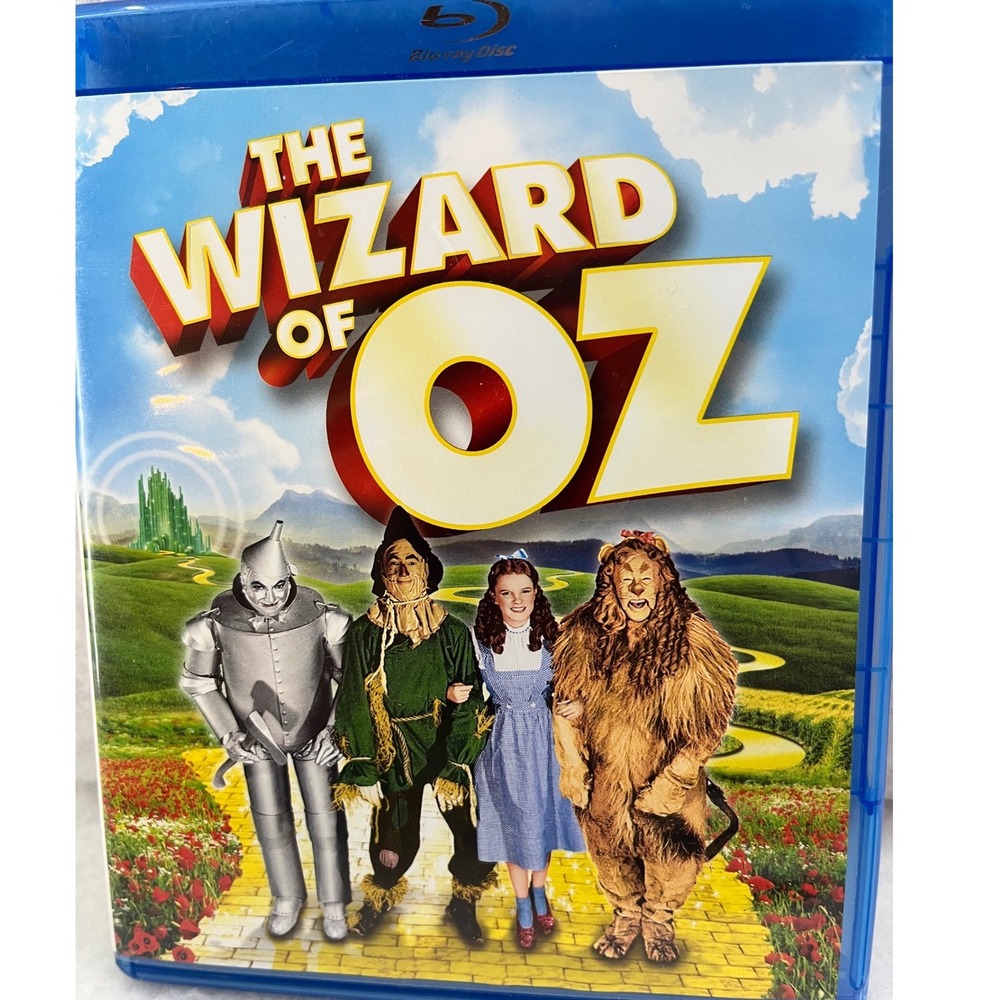 Warner Bros The Wizard of Oz Blu-ray Movie OS Yellow Excellent Fantasy Musical